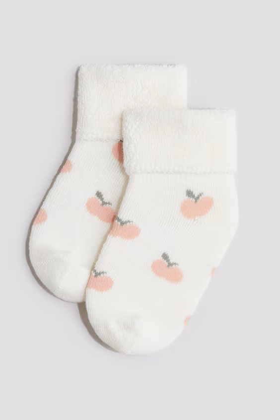 Набор из 2 пар носков из турецкого плюша