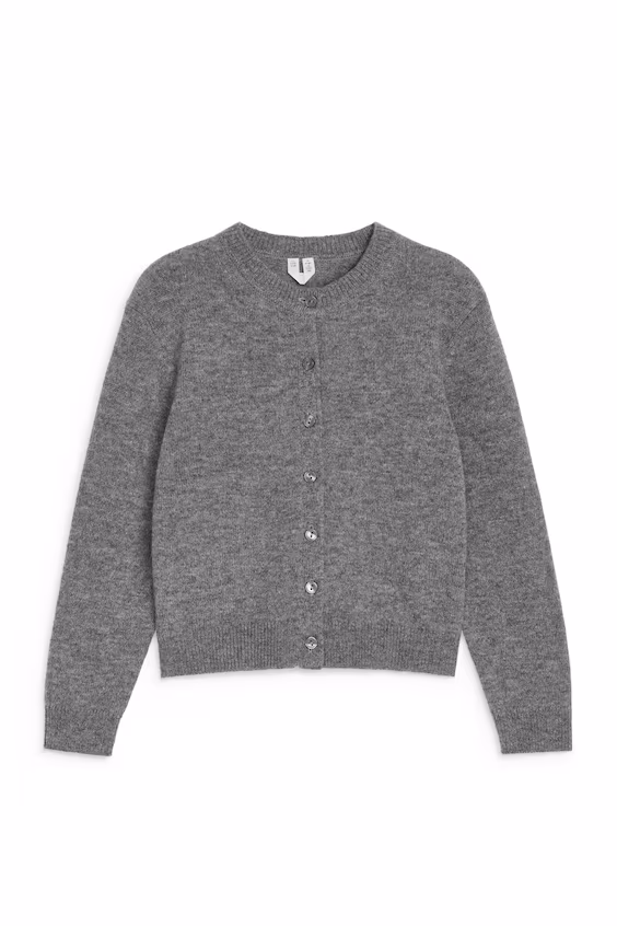 Пальто из шерсти h&m