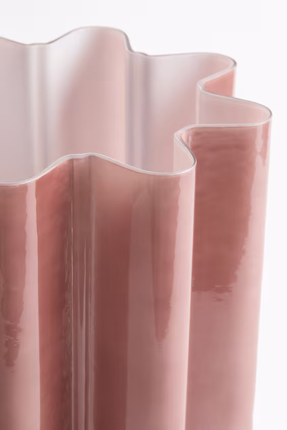 Стеклянный настольный светильник h&m