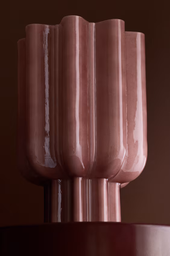 Стеклянный настольный светильник h&m