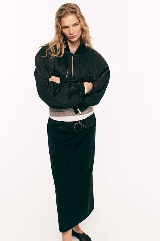 Юбка из шерстяной смеси