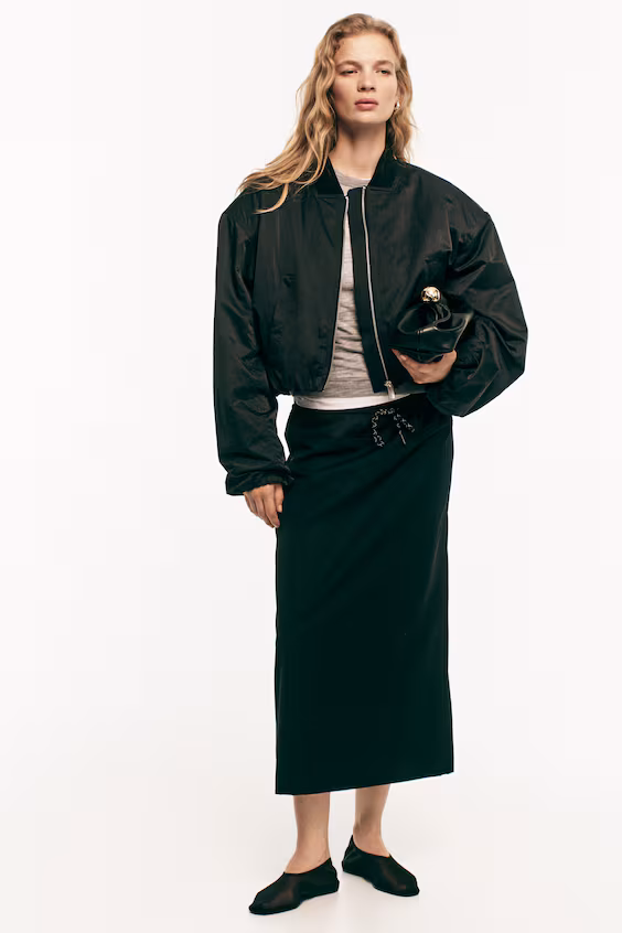 Юбка из шерстяной смеси