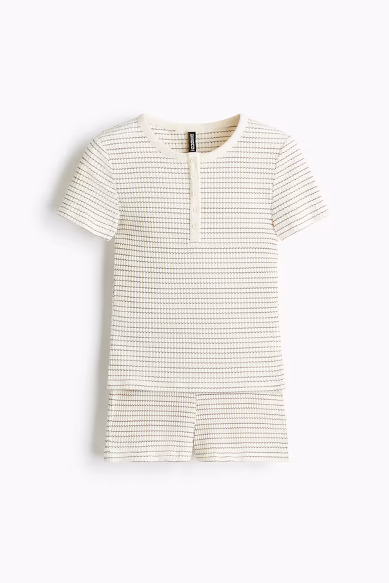 Двухштучный набор из рубчикового джерси h&m