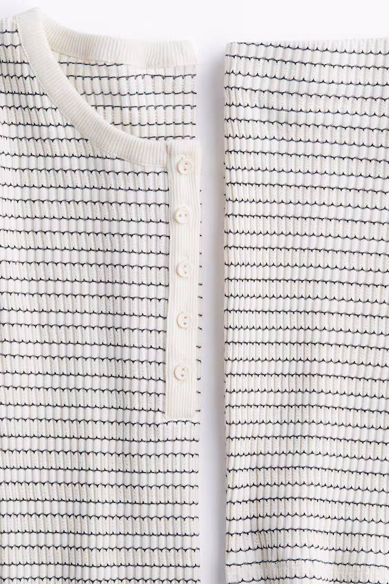 Двухштучный набор из рубчикового джерси h&m