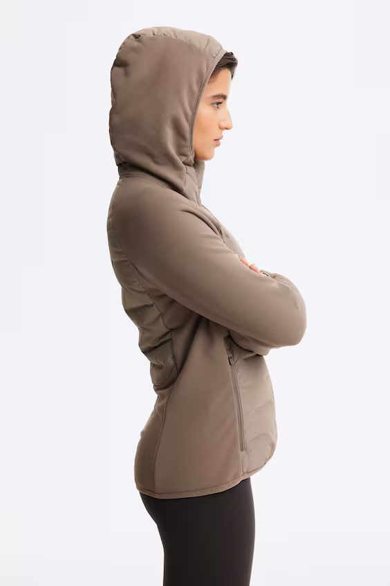 Пуховой гибридный пальто с технологией thermomove™