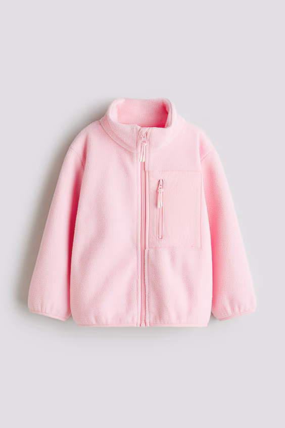 Поларфлисовое пальто