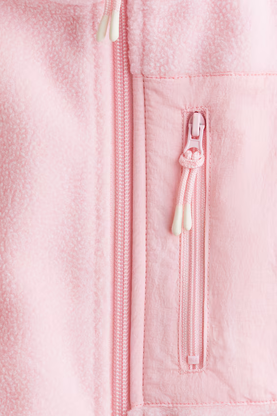 Поларфлисовое пальто