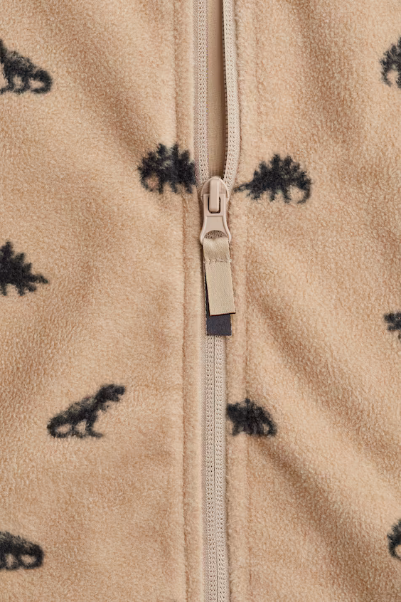 Поларфлисовое пальто