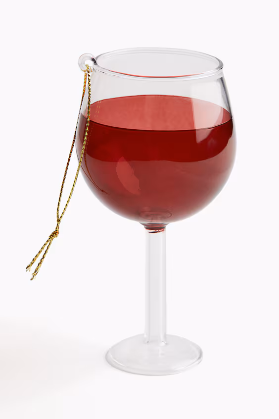 Рождественский декор из стекла