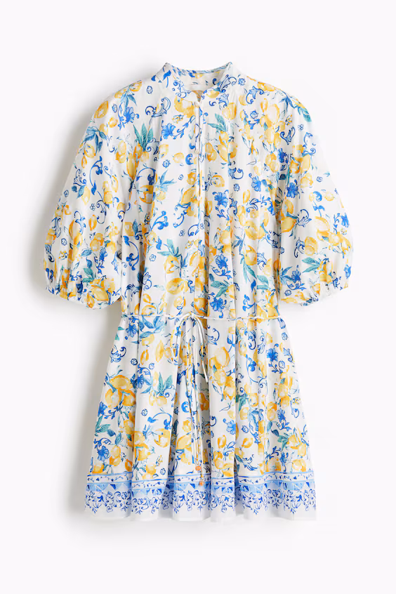 Платье с поясом для завязывания