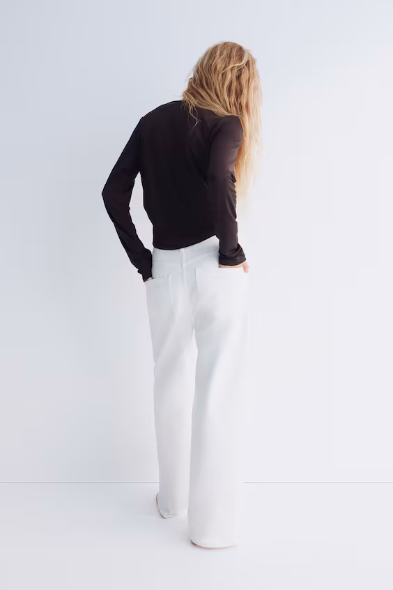 Свитер с драпировкой из джерси