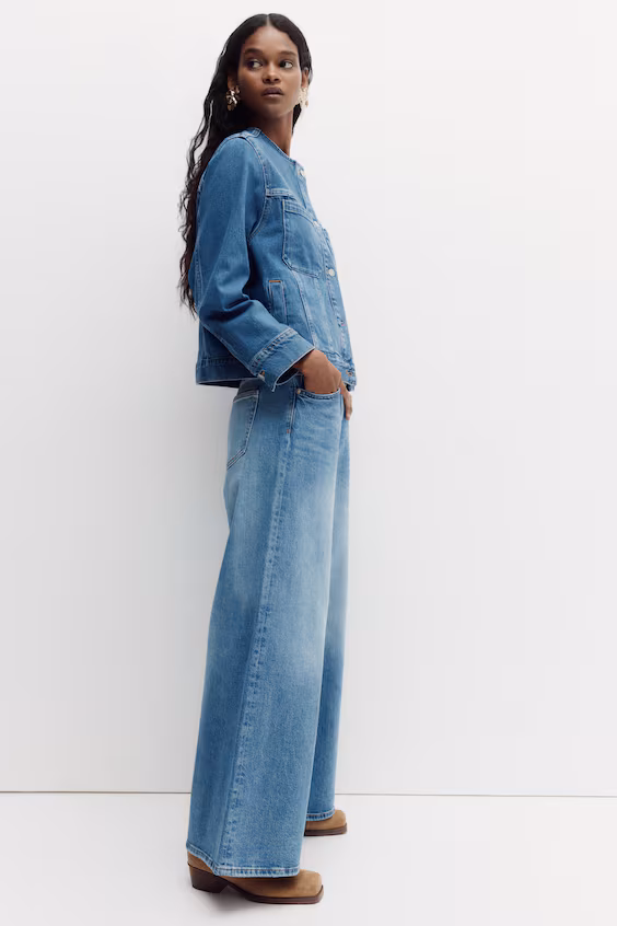 Джинсы супер высокой посадки