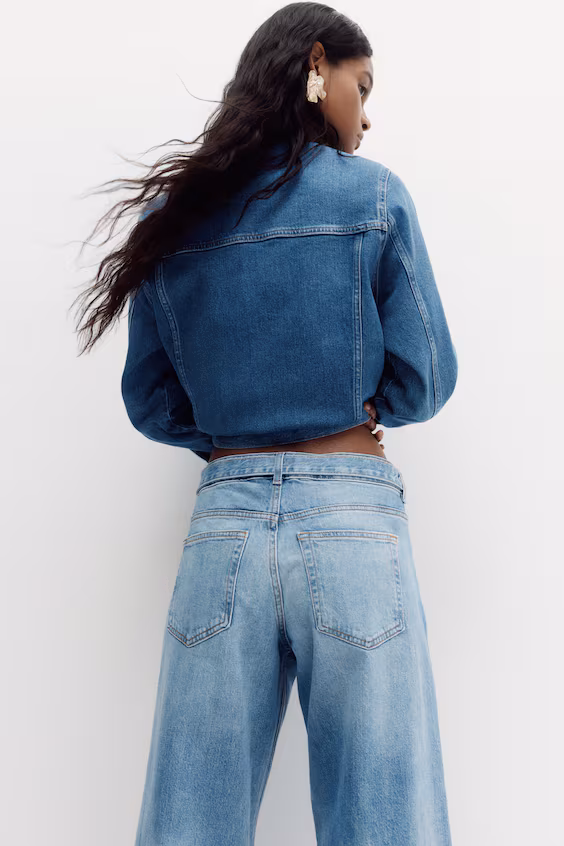 Джинсы супер высокой посадки