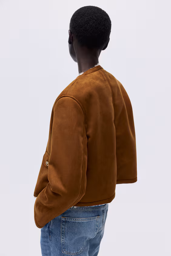 Пальто с меховой подкладкой