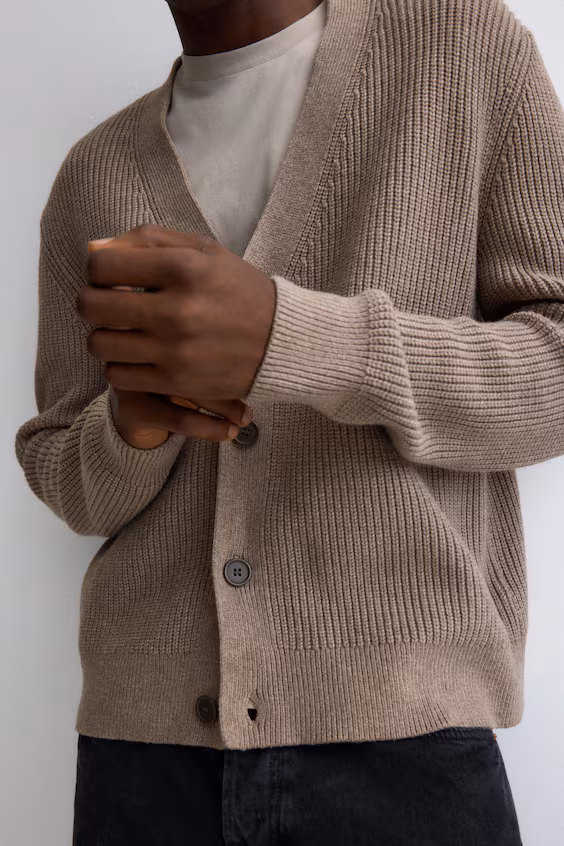 Пиджак из рубчикового трикотажа regular fit