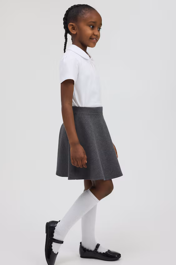 Юбка школьная из джерси