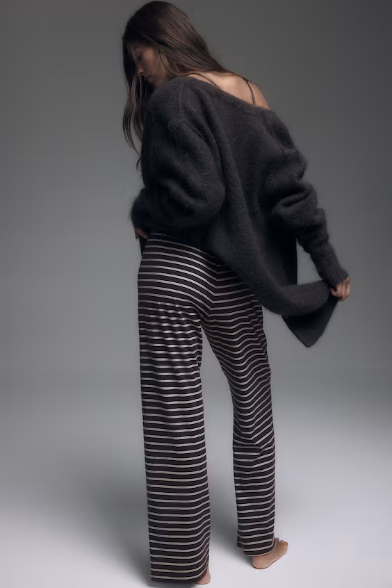 Брюки из смесового хлопка