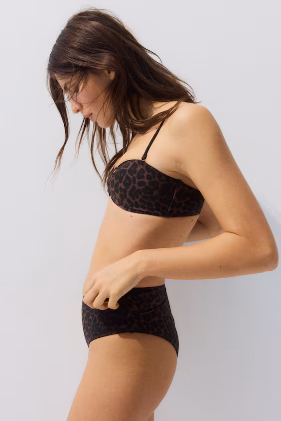 Высокие трусики бикини cheeky high rise