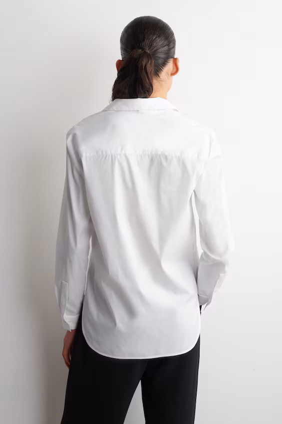 Классическая рубашка из хлопка
