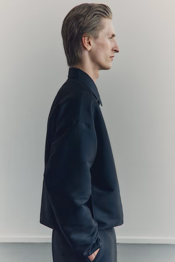 Свободный куртка-рубашка loose fit