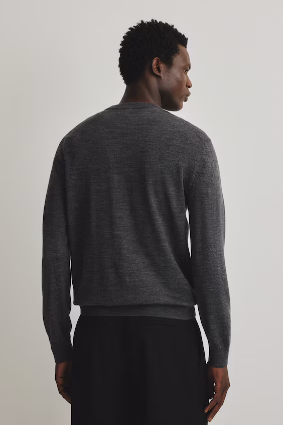 Свитер из мериносовой шерсти regular fit