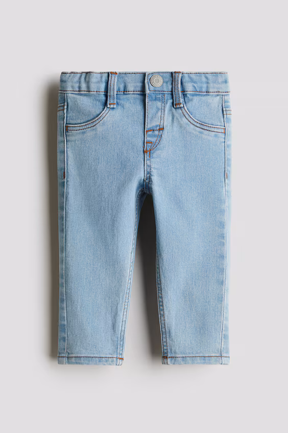 Джинсы slim fit h&m