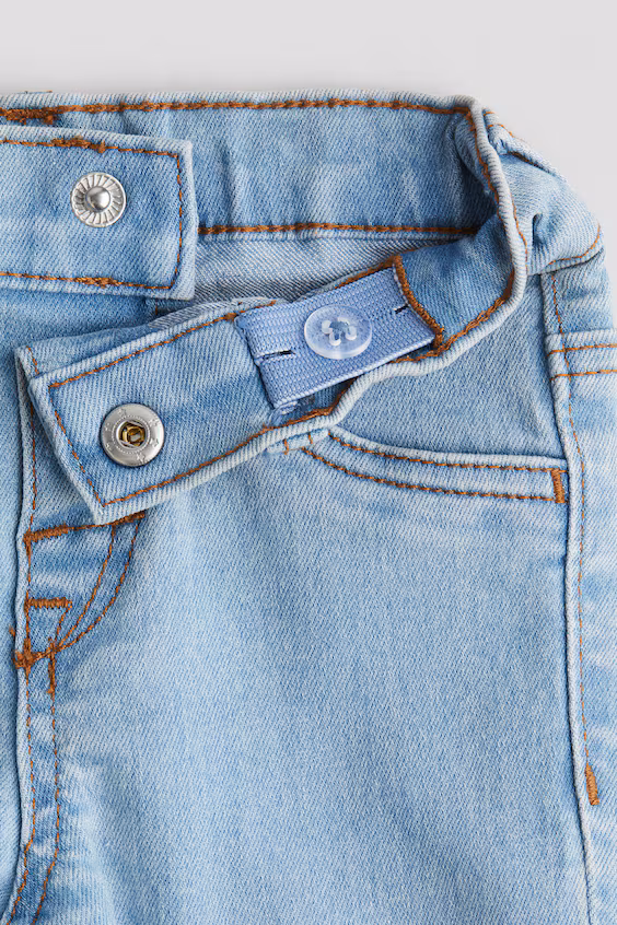 Джинсы slim fit h&m