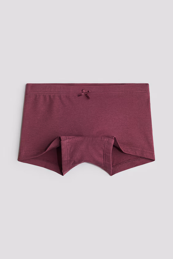 Набор из 10 боксерских трусов из хлопка