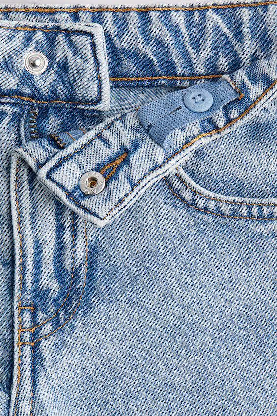 Джинсы свободного кроя h&m