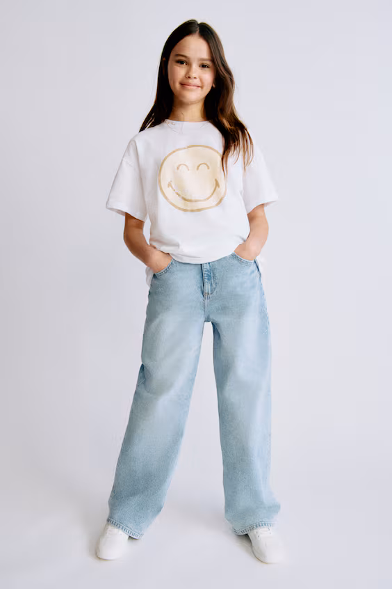 Футболка оверсайз с принтом