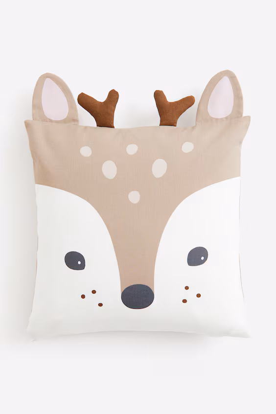 Подушка-чехол из хлопка