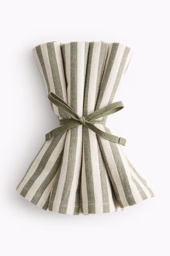 Набор из 4 салфеток из хлопка