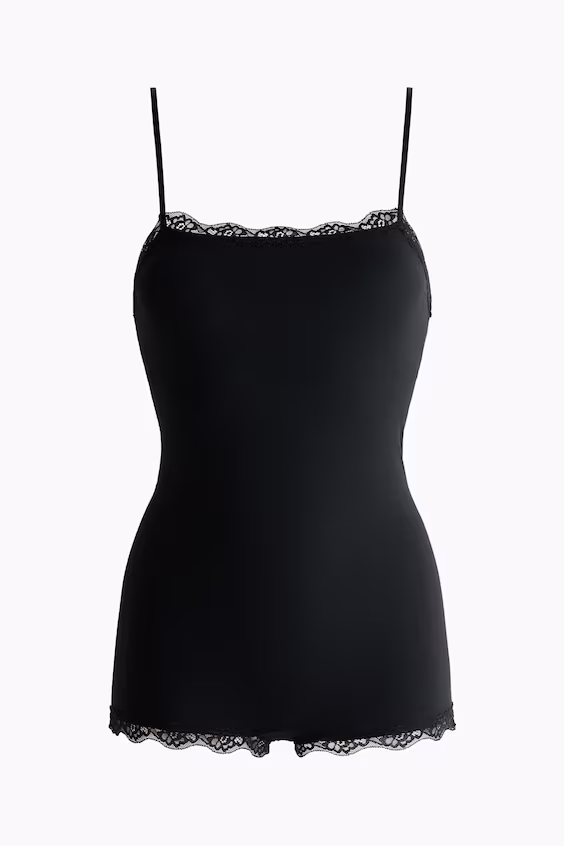 Боди из микрофибры с объемными вставками