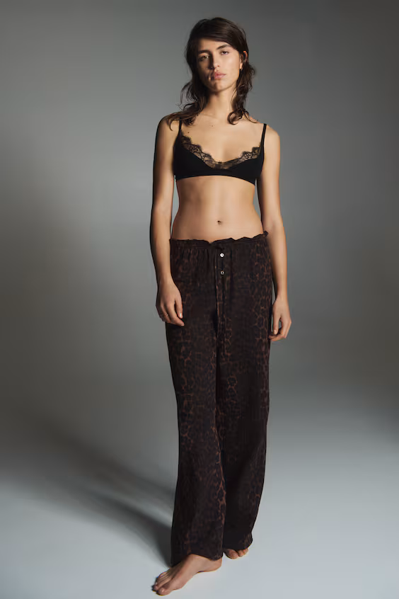 Брюки пижамные из муслина