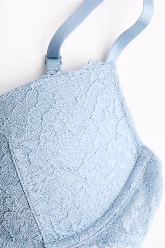 Супер пуш-ап бюстгальтер из кружева