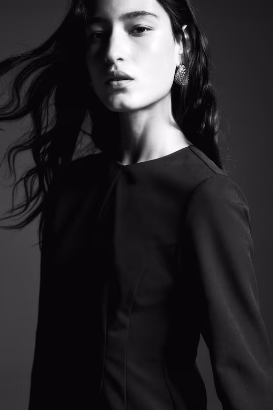 Платье с открытой спиной