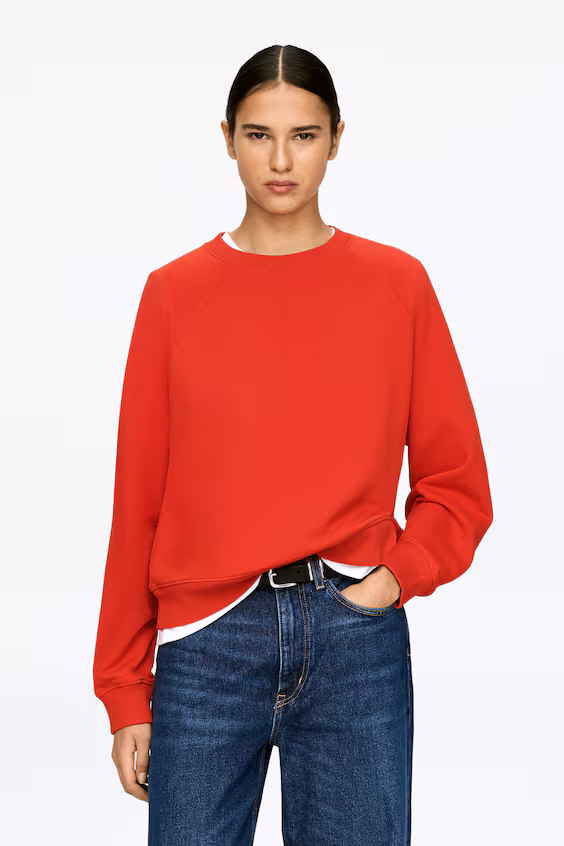 Толстовка из ворсистого материала