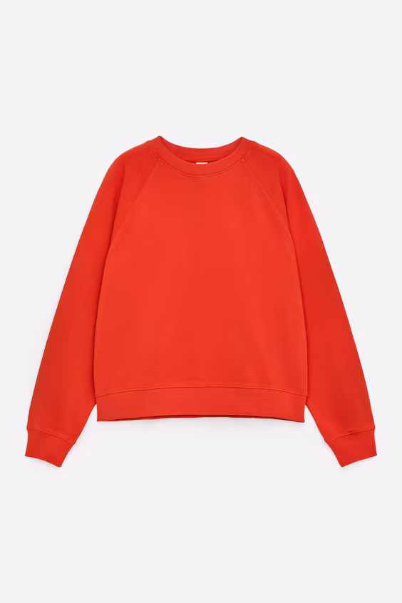 Толстовка из ворсистого материала