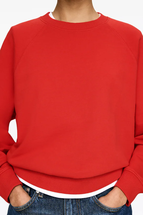 Толстовка из ворсистого материала