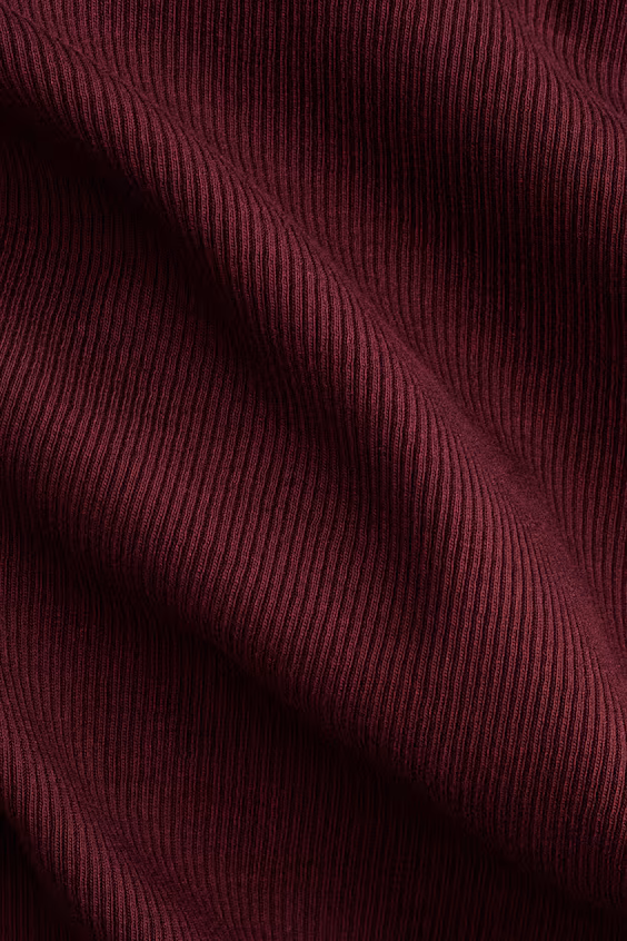 Рубчиковый свитер из хлопка