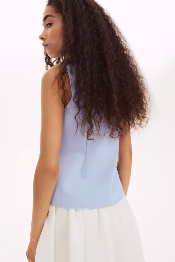 Облегающий жилет из джерси