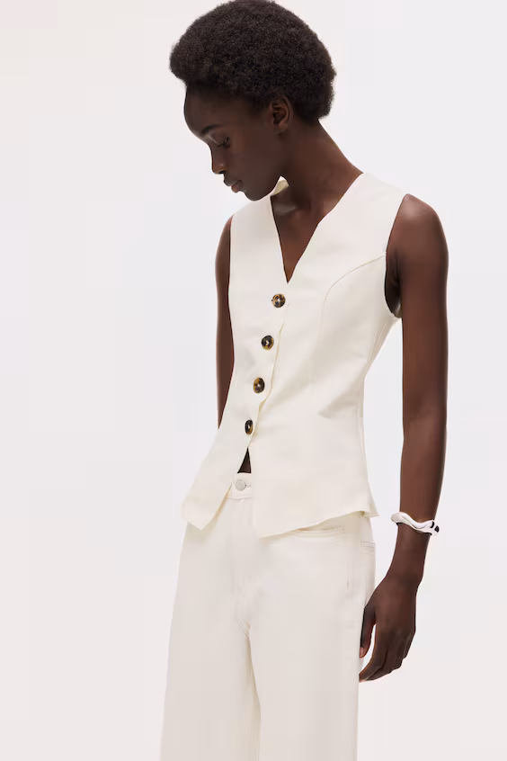 Жилет из джерси