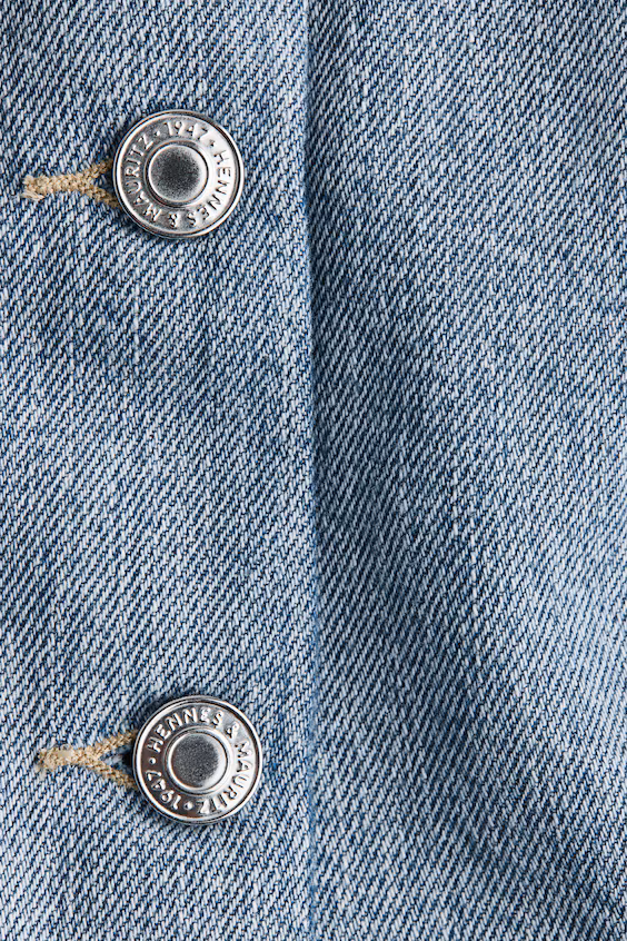 Джинсовый жилет баска