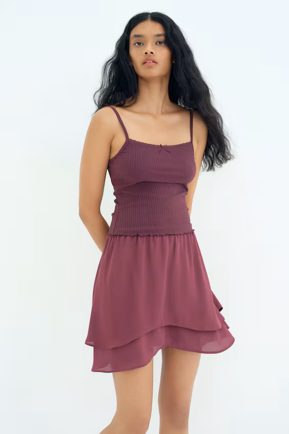 Круглая мини-юбка