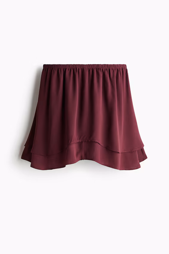 Круглая мини-юбка