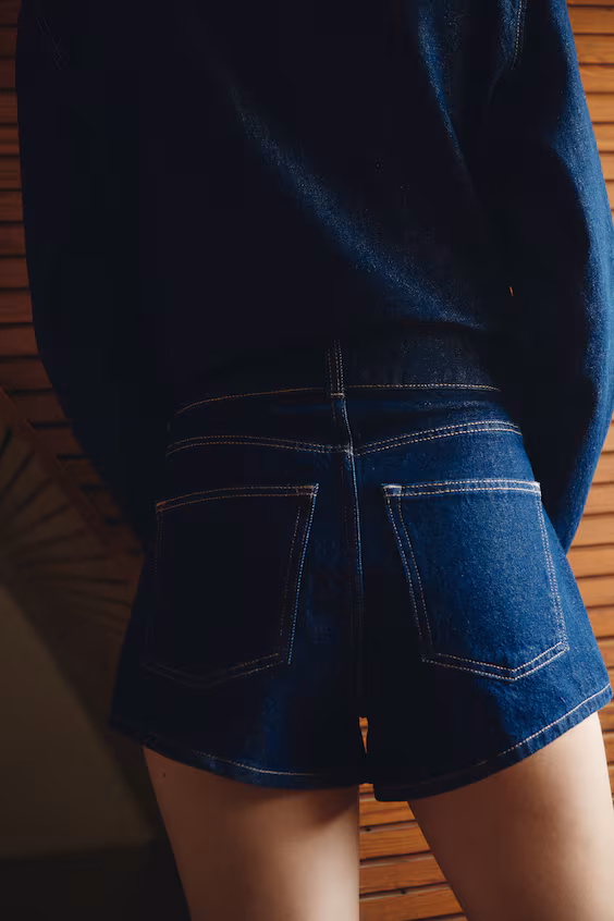 Шорты из джинсы