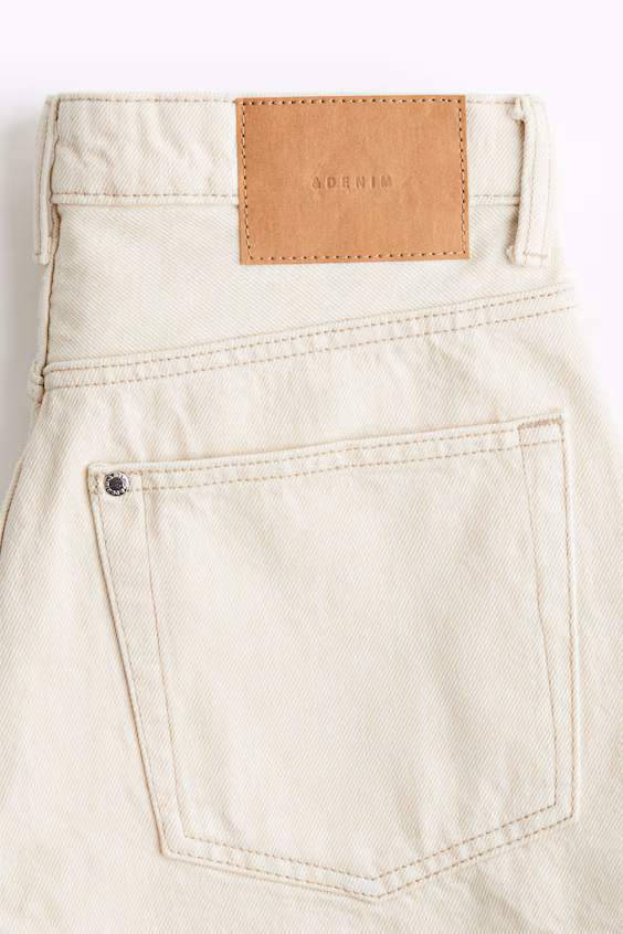 Шорты из джинсы high