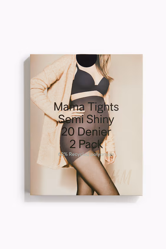 Mama упаковка из 2 колготок 20 den