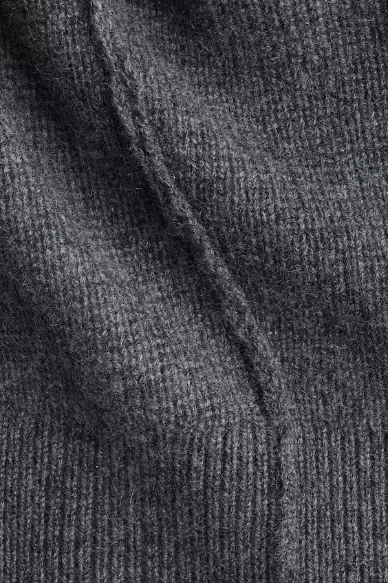 Пальто из структурного кашемира