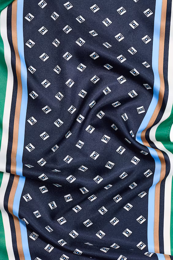 Печатный шарф